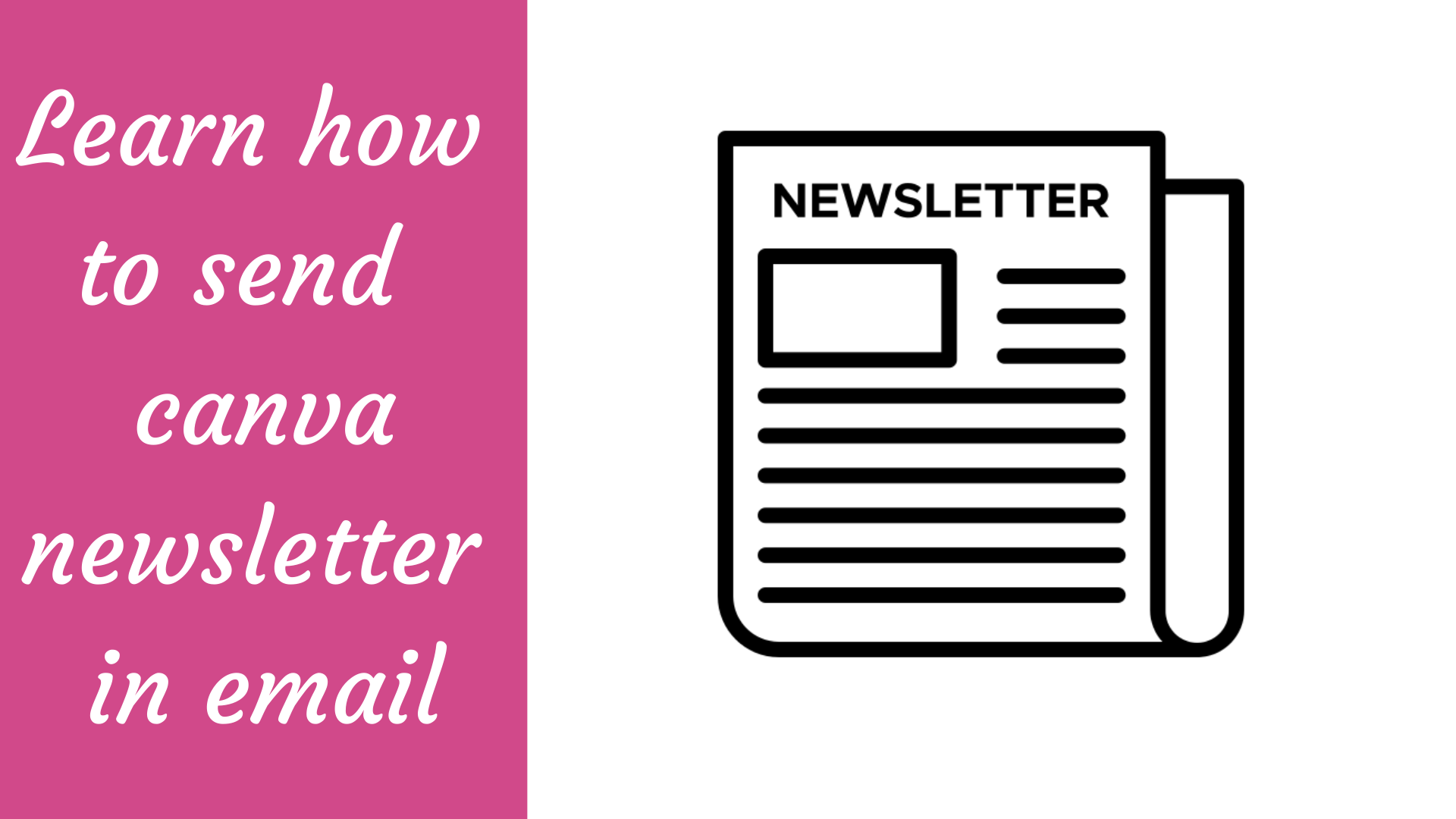 How Do I Email A Canva Newsletter